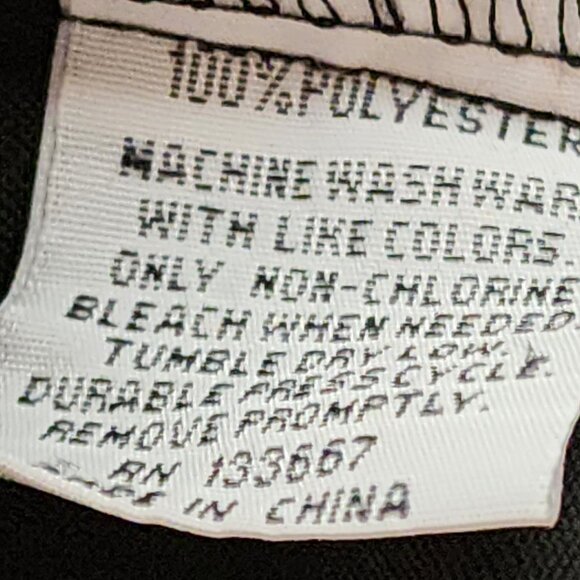 National Patrol Permanent Press Black LS Allied Universal EMT Work Shirt 19-19.5 - Picture 16 of 16